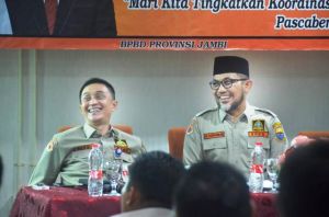 Sudirman Tekankan Percepatan Pelaksanaan Kegiatan Rehabilitasi Dan Rekonstruksi