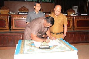DPRD Gelar Paripurna Laporan Pansus Ranperda Tanjabtim