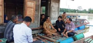 Aktivitas PETI Rusak Dam Betuk, Kelompok Budidaya Ikan Ngadu ke Komisi II DPRD Merangin