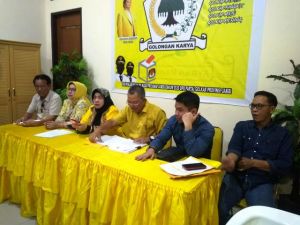 Perdana, Golkar Berikan Surat Tugas Untuk Yunninta Asmara
