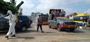 Brimob Jambi Bubarkan Kelompok Remaja di Mall