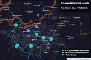 Penanganan Virus Corona Di Kota Jambi, 56 ODP, 2 PDP Dalam Perawatan