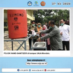 Unja Bentuk Satgas Penanggulangan Covid-19