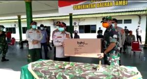 Terima 2000 APD dari Pusat Untuk Lawan Covid-19, Gubernur Jambi: Segera Distribusikan