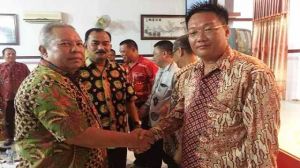 Yayasan Budhi Luhur Galang Dana Beli APD dan Semprot Disinfektan dalam Kota Kualatungkal