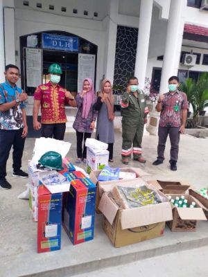 Perangi Covid-19, SKK Migas – KKKS MontD'Or Oil Tungkal Sumbang  Peralatan 