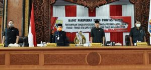 DPRD Gelar Paripurna Jawaban Pemerintah atas Pemandangan Umum Fraksi-fraksi