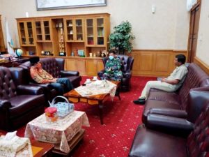 Pimpinan DPRD Provinsi Jambi Sambut Pamitan Danrem 042/Garuda Putih Kol Arh Elphis Rudy