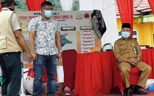 Wabup Mashuri Pantau Posko Covid-19 Batas Merangin-Kerinci