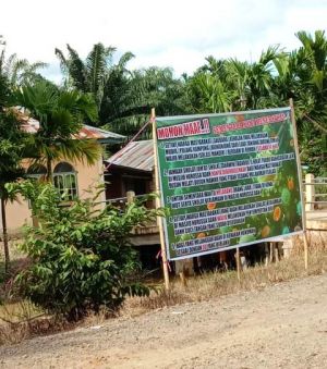 Warga Dusun Melati Larang Orang Luar Masuk Masjid