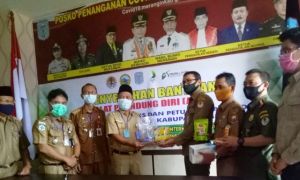 Pemkab Merangin Terima Bantuan APD Dari Dinas Kehutanan, FFI dan BKSDA