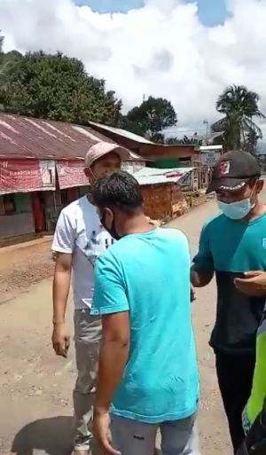 Tak Terima Diperiksa Petugas, Oknum Kades Marah-Marah Saat Mau Cek Suhu