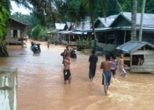 BPBD Tanjabbar Sebut 5 Wilayah Ini Rawan Banjir saat Masuki Cuaca Ekstrim