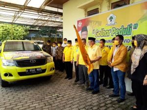 Peduli Dampak Covid-19, Ketua Golkar Jambi Cek Endra Lepas 10 Ribu Paket Sembako Di Provinsi Jambi