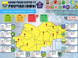 5 Tambahan Positif Corona, 3 Pasien Asal Tanjab Barat, Satu lagi Dari Batanghari dan Bungo