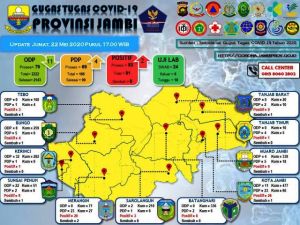 Dua Kasus Positif Dari Merangin Sehingga Total 20 Orang, Terbanyak Kedua Setelah Kota Jambi