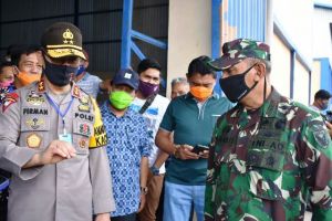 Danrem Bersama Kapolda Jambi Sidak ke  Gudang Bulog Jambi, Ini Yang Dipantau
