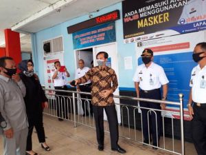Edi Purwanto Bersama Komisi I DPRD Provinsi Jambi mendatangi Lapas II Jambi