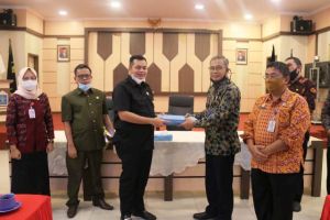 Ketua Bapemperda DPRD Kota  KFA Sambangi Kemenkumham Jambi Bahas Sinergistas Pembuatan Ranperda