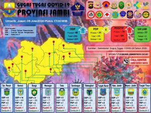 Dua Kasus Tambahan Covid 19 Hari ini Dari Sungai Penuh dan Merangin