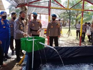 Wujudkan Ketahanan Pangan di masa Pandemi, Kapolda Tinjau Markas Tangguh Satbrimob Polda Jambi