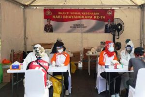 Polri Gelar Rapid Test Pasca Dibukanya CFD Jakarta 