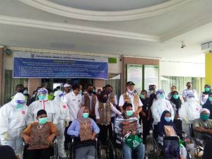 Antar Kepulangan Pasien Sembuh, Fasha Berharap Tidak Ada Lagi Penambahan Covid-19