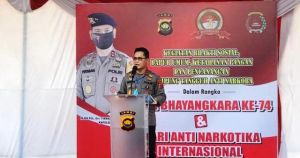 Sedih dengar Pulau Pandan Terkenal Negatif, Kapolda Jambi Canangkan Jadi Kampung Anti Narkoba
