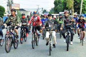 Fachrori Lepas Gowes Sinergitas Hari Bhayangkara ke -74