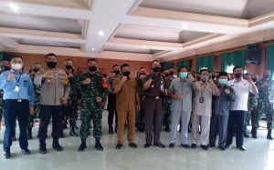 Di Tengah Pandemi Covid-19, Pembukaan TMMD 108 Kodim 0419/Tanjab Berlangsung Sederhana