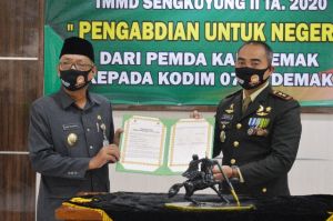 TMMD Sengkuyung II Tahun 2020 “Pengabdian Untuk Negeri” Dibuka Di Demak