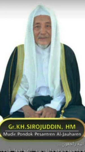 Ulama Kharismatik Asal Sebrang KH Ahmad Syirojuddin, Pimpinan Ponpes Aljauharen Meninggal Dunia