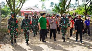 Pangdam II/Swj Hadiri Apel Siaga Karhutla dan Pelatihan Pencegahan Karhutla Provinsi Jambi 