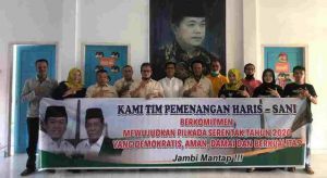 Siap Hadapi Pilgub, Tim Pemenangan Haris-Sani Deklarasikan Pilkada Damai
