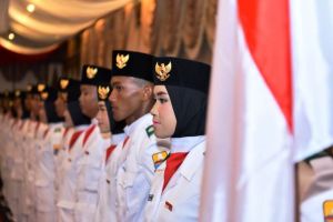 HUT RI ke-75 Tetap Digelar dengan Formasi Satu Komandan dan 3 Orang Purna Paskibraka