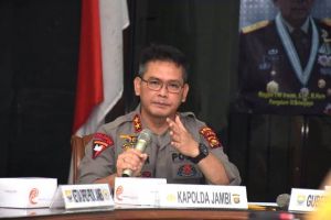 Narasumber di Webinar Pendisiplinan dalam Rangka Pemulihan Ekonomi, Ini Pesan Kapolda Jambi