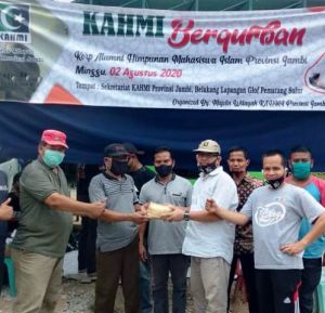 Kahmi Provinsi Jambi Kurban 3 Sapi dan Satu Kerbau