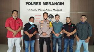 IWO Merangin Silaturahmi Dengan Kapolres AKBP Mokhammad Lutfhi 