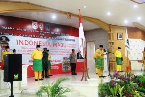 Dipimpin Bupati, Peringatan HUT ke-55 Taniabbar Berlangsung Khidmat