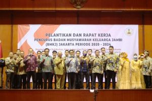 BMKJ Jakarta Dilantik, Muslimin: Pererat Silaturahmi Warga Jambi di Jakarta dan Sekitarnya
