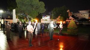 Danrem 042/Garuda Putih Pimpin Apel Kehormatan dan Renungan Suci (AKRS) HUT RI Ke-75