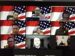 Melalui Virtual, Sespimti Angkatan XXIX 2020 Gelar KKLN Dengan Atpol Washington DC
