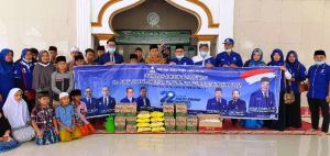 Jelang Milad ke 22, PAN Merangin Berikan Bansos ke Ponpes dan Panti Asuhan