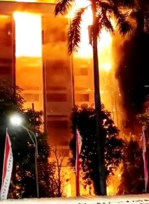 Kejaksaan Agung Terbakar, Api Melahap Ruang Kepegawaian hingga Intelijen