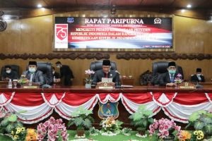 DPRD Tanjabbar Gelar Rapat Paripurna Mendengarkan Pidato Kenegaraan Presiden