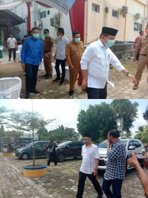 Cabup dan Cagub Mulai Berdatangan Jalani Uji Swab ke RSUD Raden Mattaher