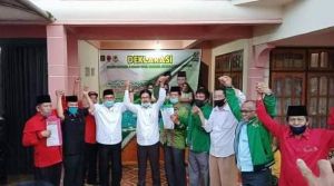 Ahmadi Zubir - Hardizal Deklarasi Maju Pilwako Setelah Dapatkan 5 Kursi