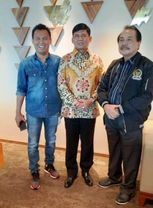 Pulang Kampung,  Syafril Nursal Ditemani Politisi Senayan Zulfikar Ahmad dan Hasbi Ansori