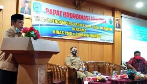 Buka Rakor Tenaga Pendamping Desa, Haris: Desa Harus Dikuatkan