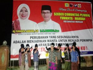 Warga: Perubahan Itu Jika Ibu Yunninta Jadi Pemimpin Batanghari